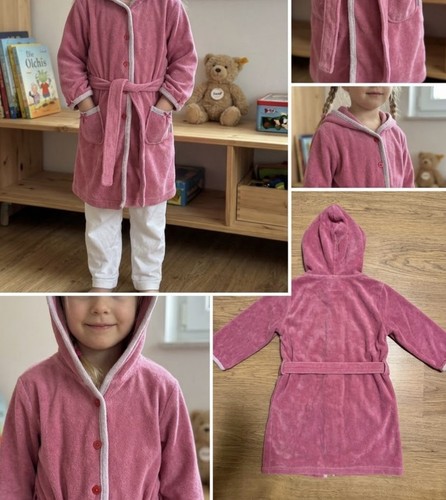 Mädchen bademantel rosa - mädchen,