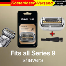 Scherkopf für Braun 92S Original Series 9 Ersatz-Set S9 Scherkopf 9050cc, 9280cc