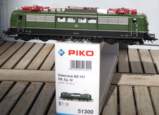 Piko 51300 H0 Elektrolok BR 151 001-5 Vorserie DB Epoche 4 DSS selten sehr gut