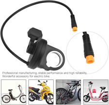 Daumengas E-Bike Links Thumb Throttle Elektrische Drehzahl Regler Gasgriff✅
