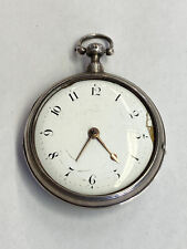 ANTIKE TASCHENUHR AUS STERLING