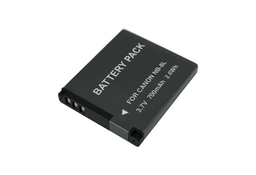 Akku 700mah für canon - nb-8l,