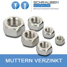 Sechskantmuttern M2 M6 M8 -