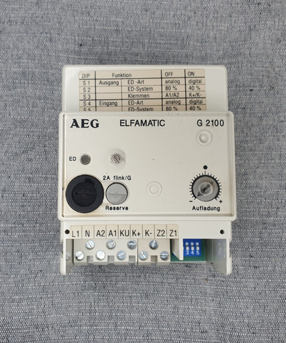 Aeg elfamatic g2100 - aeg,