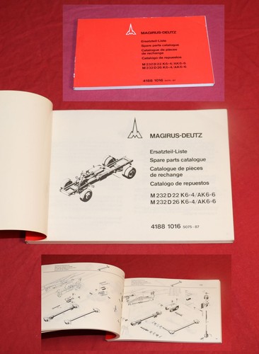 Ersatzteilliste magirus deutz - ersatzteilliste,