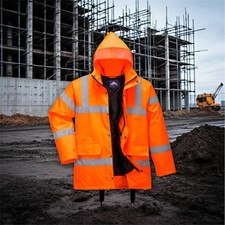 Warnschutz Regenjacke