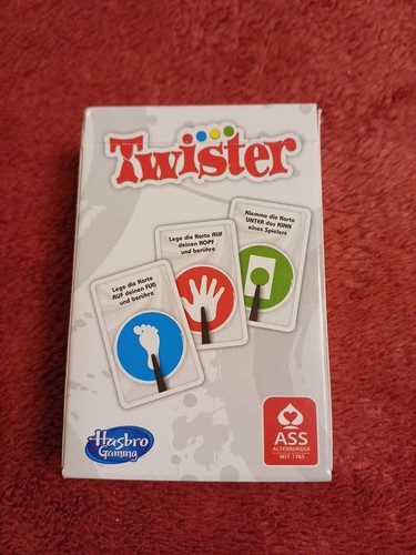 Twister kartenspiel hasbro - kartenspiel,