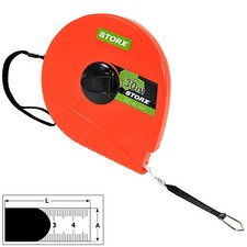 30m Rollbandmaß Bandmaß Glasfaser Maßband Rollmeter Rollmaßband Metermaß Maß