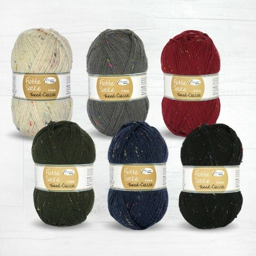 Flotte socke 6fach tweed - flotte,