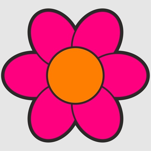 Blumen geformt vinyl - blumen,