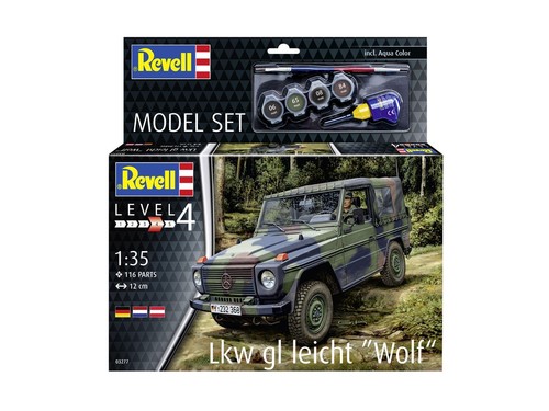 Revell model set lkw wolf - lkw, "wolf"