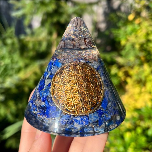 Lapislazuli orgonit kristall - orgonit,