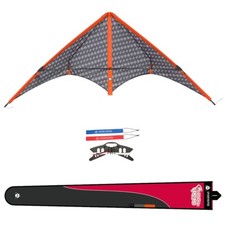 HQ Lenkdrachen Speed & Power Stormy Pete Graphite Drachen HQ Kite 