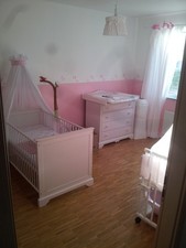 Paidi Baby- /Kinderzimmer Set 5 tlg. „Sylvie“ hochwertiges Holz