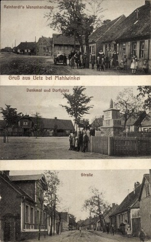 Uetz tangerhütte der - ak,