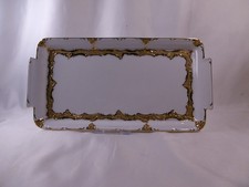 Meissen B Form Kuchenplatte Königskuchenplatte Platte reich Vergoldet 2te Wahl