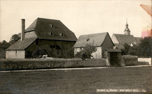 Gruss aus oestrich winkel - ak,