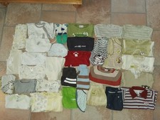 35 teiliges Paket Jungs Kleidung Gr. 62 Body, Strampler, Hose, Mütze, Pullover