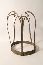 Yoruba Zeremonial Bronze Krone