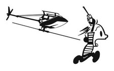 Renn! (T-Rex 700E DFC) Aufkleber