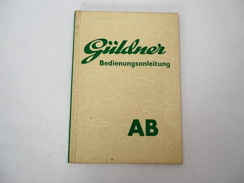 Original güldner schlepper - ab,