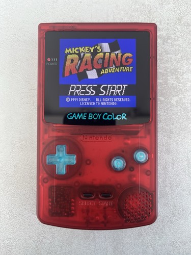 Gameboy color gbc mod - mod, blau