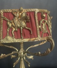 Antike Tischlampe Messing