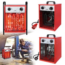 Heizlüfter Elektroheizer 3kW–9kW Elektroheizung Bauheizer Heizgerät Werkstatt