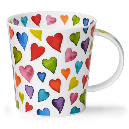 Dunoon tasse warm - hearts, xxl