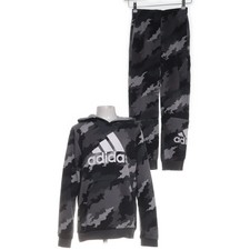 Adidas, Trainingsanzug Set, Größe: 152, Grau/Schwarz/Weiß/Mehrfarbig -9rO
