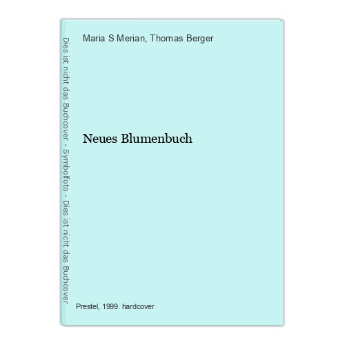 Neues blumenbuch merian - neues, merian,