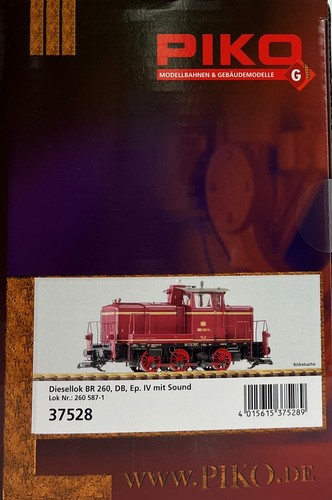 Piko 37528 diesellok 260 - 37528, g-diesellok