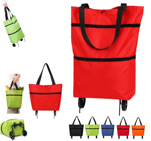 Faltbarer einkaufswagen - 2-in-1,