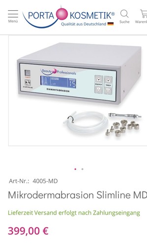 Mikrodermabrasion slimline - mikrodermabrasion,