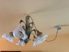 Hängelampe venezianischer Stil - gut erhalten - sehr schön