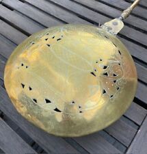 + Bettwärmer Bettpfanne Kupfer Messing Antik alt Vintage 1798 +