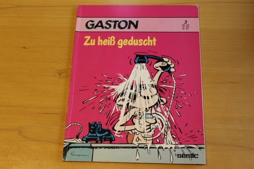 Gaston comic heft heiß - gaston,