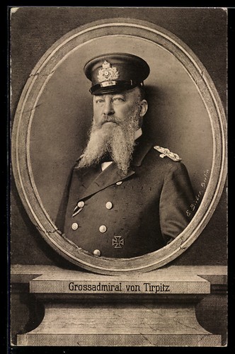 Portrait großadmiral - ak,