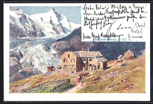 Künstler edward theodore - künstler-ak,
