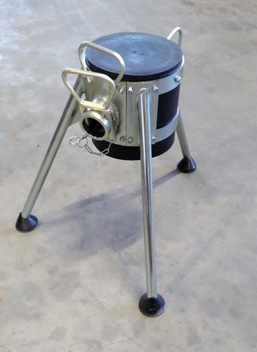 Auslaufbock stahl 50 - auslaufbock,