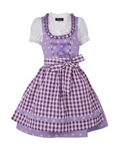 Kinderdirndl Chrissi lila