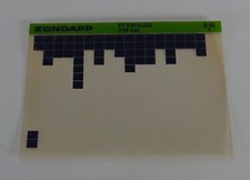 Microfich Ersatzteilliste / Teilekatalog Zündapp Typ 540 Stand 05/1982