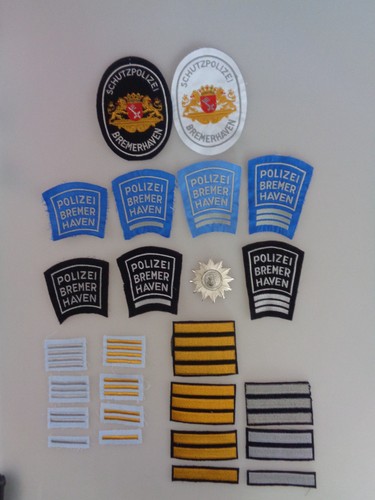 Polizei stern patches - stern,