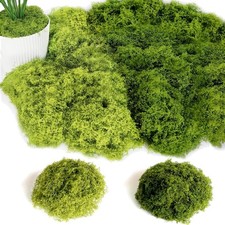 Kreatives Kunstmoos Set 100g für Weihnachten, Ostern & Modellbau-Projekte