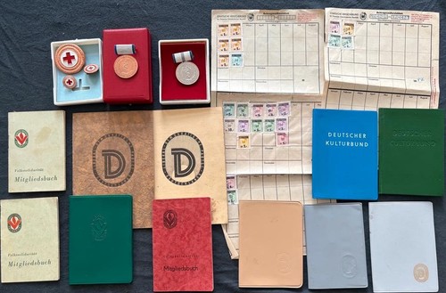 Ddr mitgliedsbuch - ddr,
