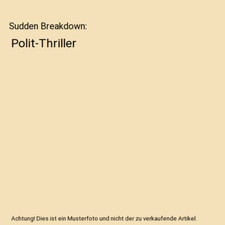 Sudden Breakdown: Polit-Thriller, Lutz Hartmann