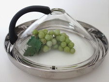 Börner Kitche Joy Brathaube Pfannen Spritzschutz Glas 24 - 28 cm