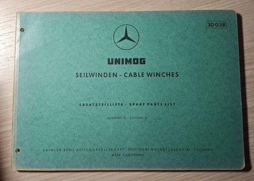 Mercedes unimog seilwinde - unimog,