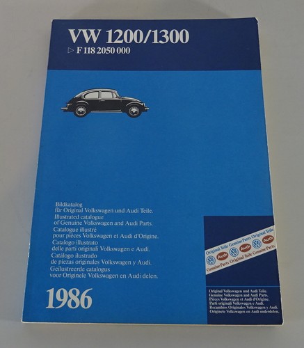 Bildkatalog käfer 1200 - bildkatalog, vw