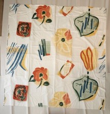Abstract Floral Print Fabric